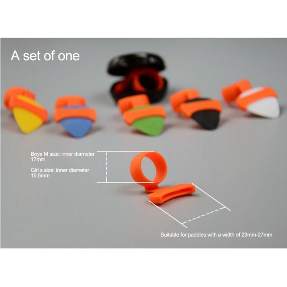 Acoustic Electric Bass Guitar Plectrums Finger Cover Guitar Picks Holder Guitar Pick Finger Cots