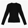 MaiSon KitSune Nw00507kt1091 P199 Baby Fox Patch Rib V Neck Women S Cardigan