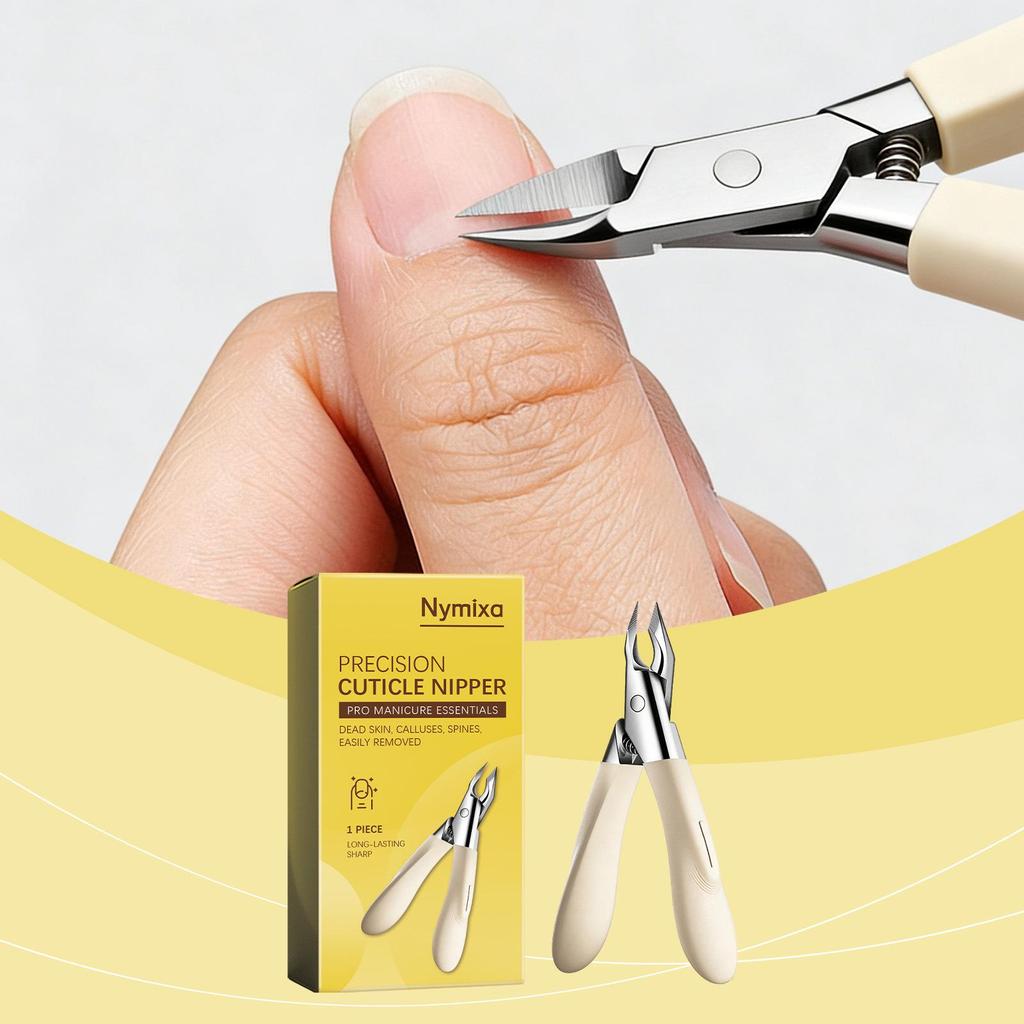 Nymixa Cuticle Nail Care Pliers: Precision Trimming for Smooth Fingernail Edges.