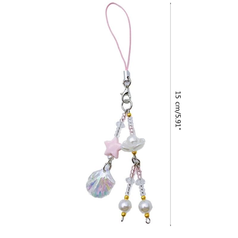 Strawberry Pendant Keychain Delicate Fruit Pendant Keyring Mobile Phone Pendant Strap Lanyard DIY Backpack