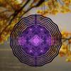 10 Inch Hanging Wind Chime for Garden Balcony Decor Rotating Hook Elegant Art Design High Quality Gift for Spring Summer