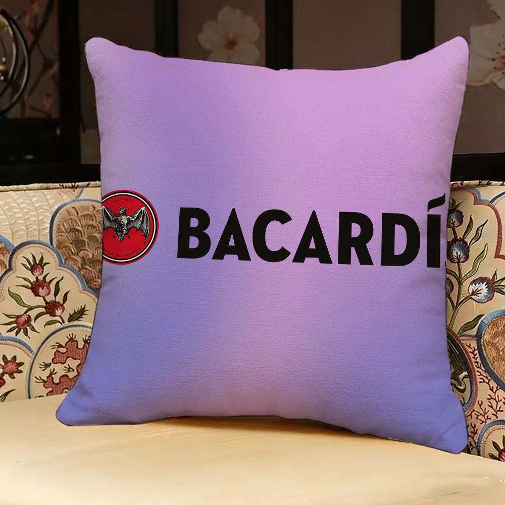 B-Bacardi Brand Pillow Case Pillowcase, Double-Sided Printed, Sofa Cushion, Bedroom Headboard Pillow