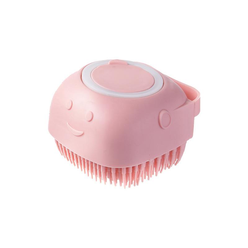 Baby Pet Bath Massage Brush Household Silicone Bath Brush Cat and Dog Cleaning Tools Massage Bubbler