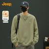 Men's Winter Fleece-Lined Casual Sweatshirt