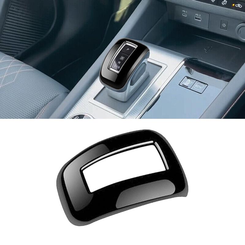 Glossy Black Gear Shift Knob Cover Trim Decor Fit for Mitsubishi Outlander -