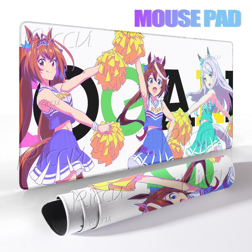 Pretty Girl Anime Game Mouse Pads Umamusume Desk Mats Large Extended Anti-slip Pads Gaming Accessories Computer Keyboard Carpets