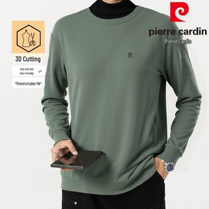 Pierre Cardin Men's Spring/Autumn Round Neck Long Sleeve Sweatshirt
