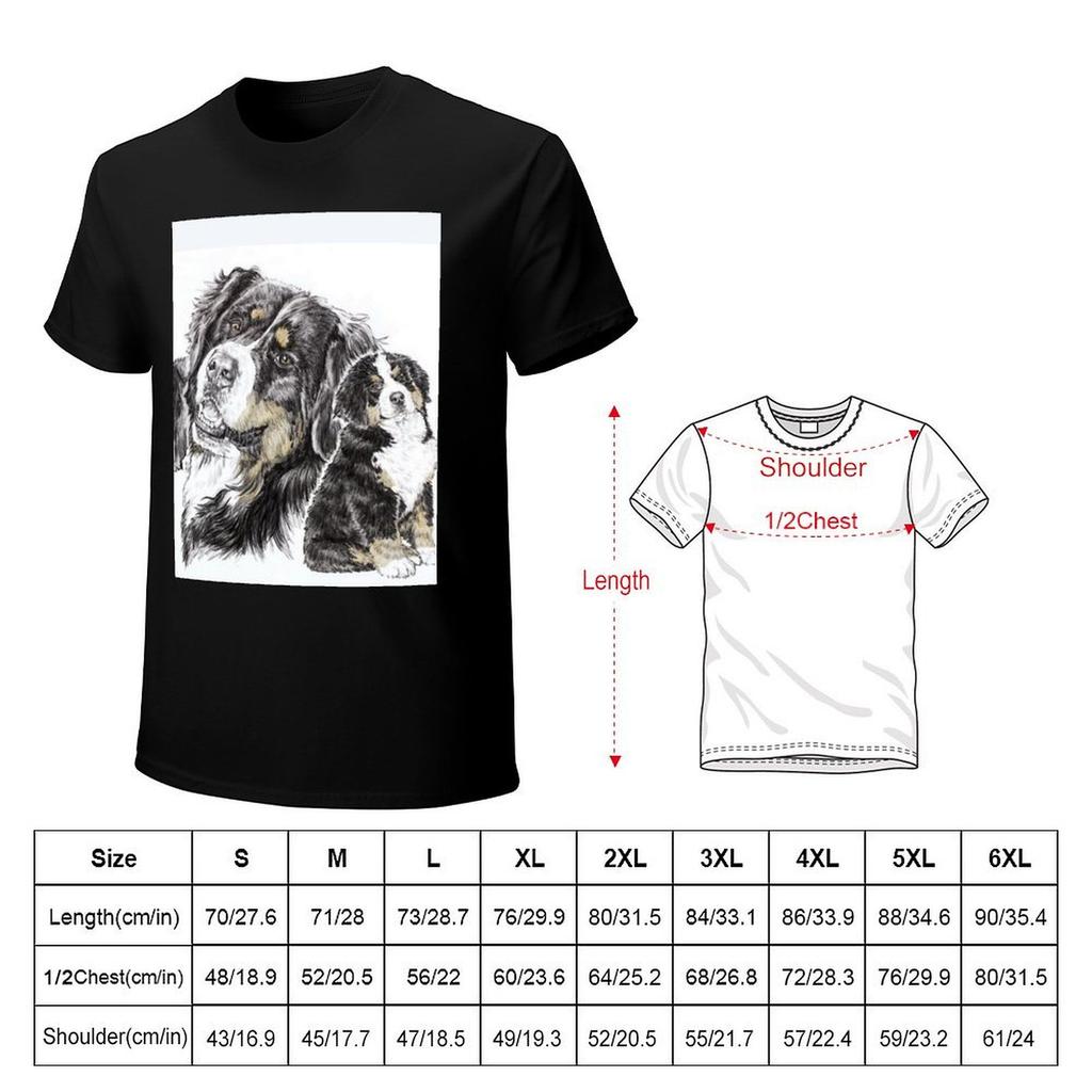 Bernese Mountain Dog Wrap TShirt graphic t shirts graphic shirts big and tall t shirts for men