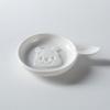 Sauce Ceramic Embossed Cartoon Snack Dish For Dipping