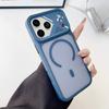 Skin Sensitive Frame For Magsafe Semi Clear Case For iPhone 17 16 15 14 Plus 13 12 11 Pro Max Shockproof TPU Soft Edge Cover
