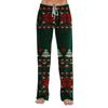 Women's Loose Fit Christmas Print Pajama Pants for Sleep and Casual Home Wear