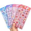 3D Set of for Decorating Cell DIY and Crafts Stickers, 4, Phones, Planners, Diaries, (Rabbit Stickers)