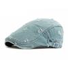 Denim Beret Unisex Rick Cap British Vintage Forward Cap
