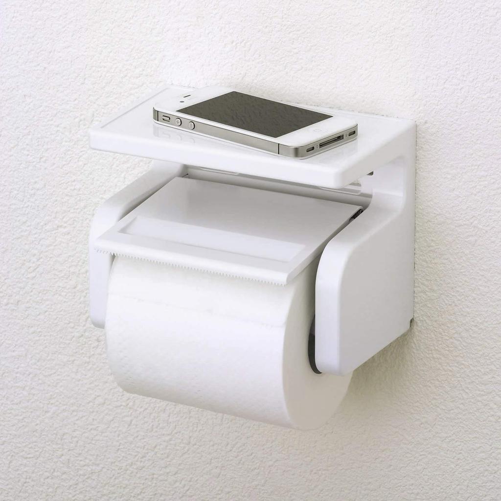 LEC Paper Holder White R+style (with Shelf) BB-374