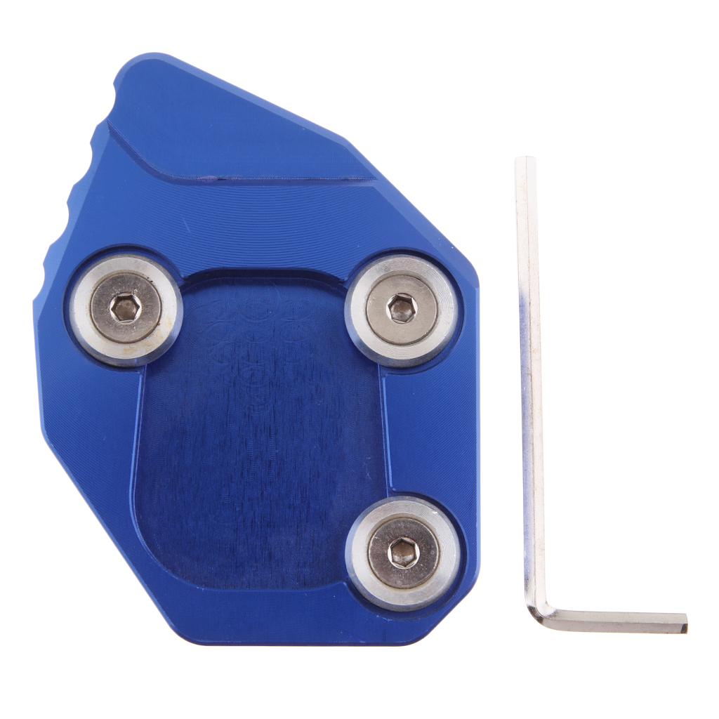 Kickstand Side Stand Extension Pad For CBR600RR 2007 2008 2009 2010 2011 2012 - Blue