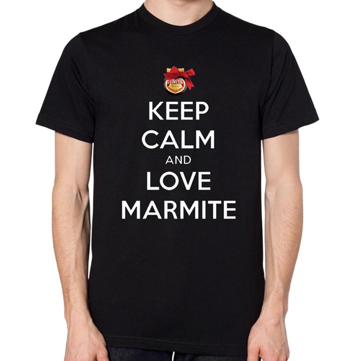 Keep Calm And Love Marmite T-Shirt XXL