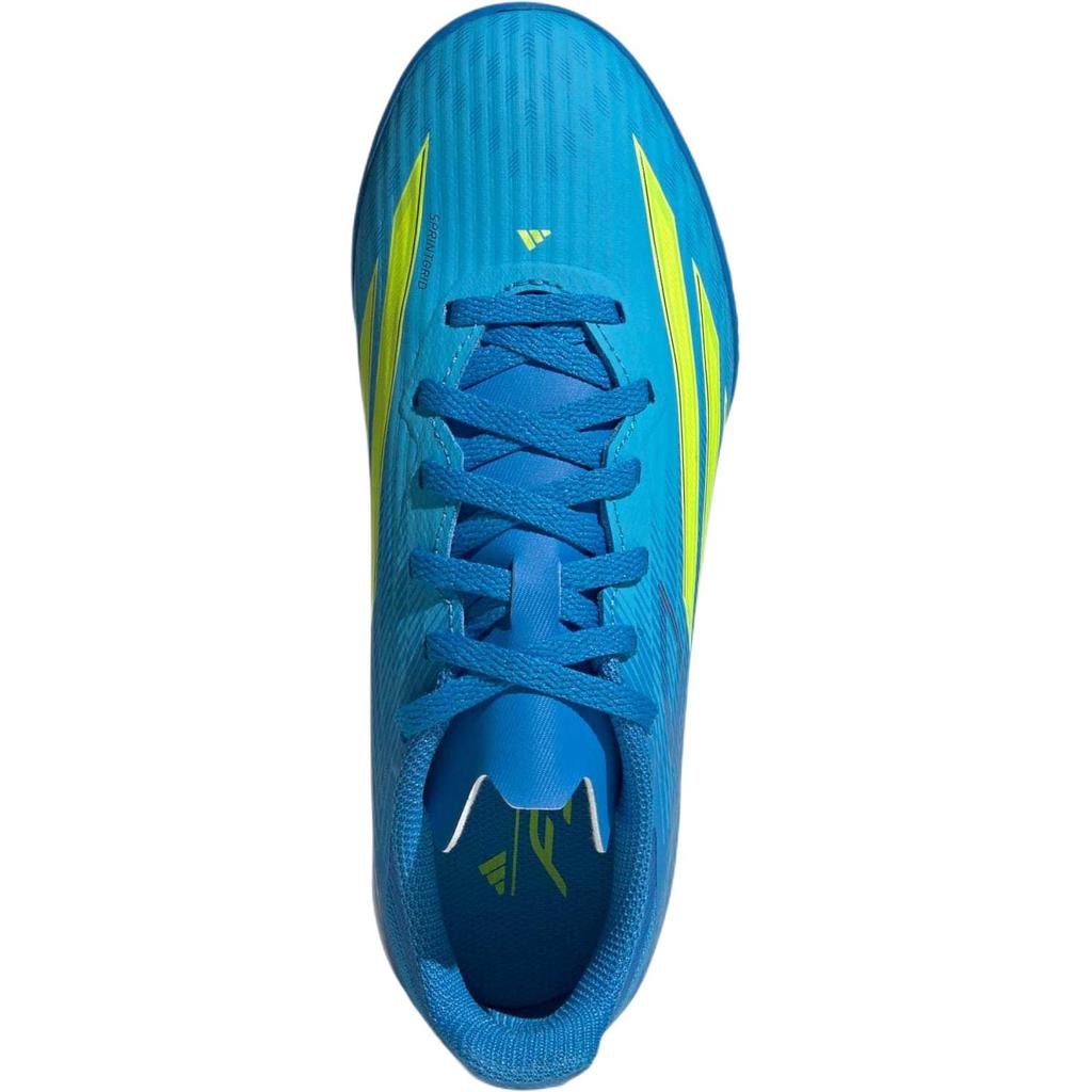 adidas F50 Liga Wygodne Oddychające Wsparcie Wysokie Buty Piłkarskie Trampki Dziecięce Jasnoniebieskie JR9017