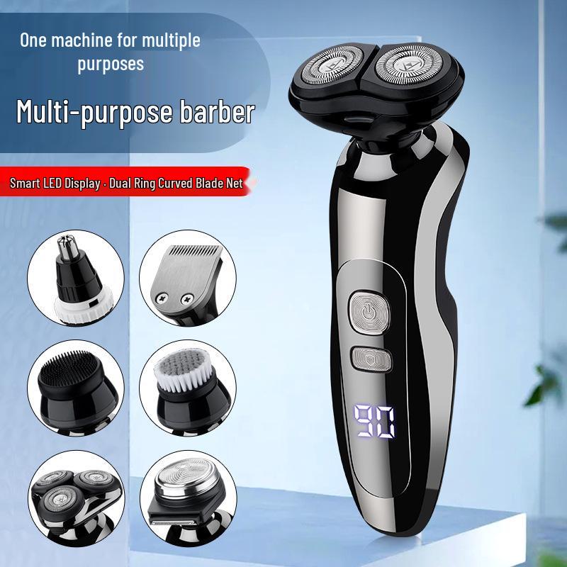JANGCO Dual-Blade Washable Multi-Functional Shaver with Replaceable Head Accessories JK2900 чёрный