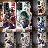 My Hero MHA Art Anime Phone Case For Samsung Galaxy A13 A14 A15 A16 A17 A53 A54 A55 A56 A57 A33 A34 A35 A36 A37 A23 A24 A25 A26