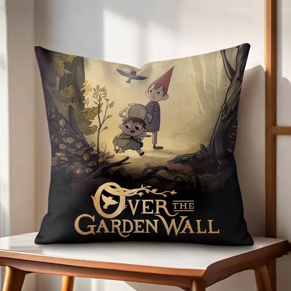OOver The GGarden WWall Cushion Cover Natural Linen Organic Fabric DoubleSided Printing Couch Pillow Covers Home Decor