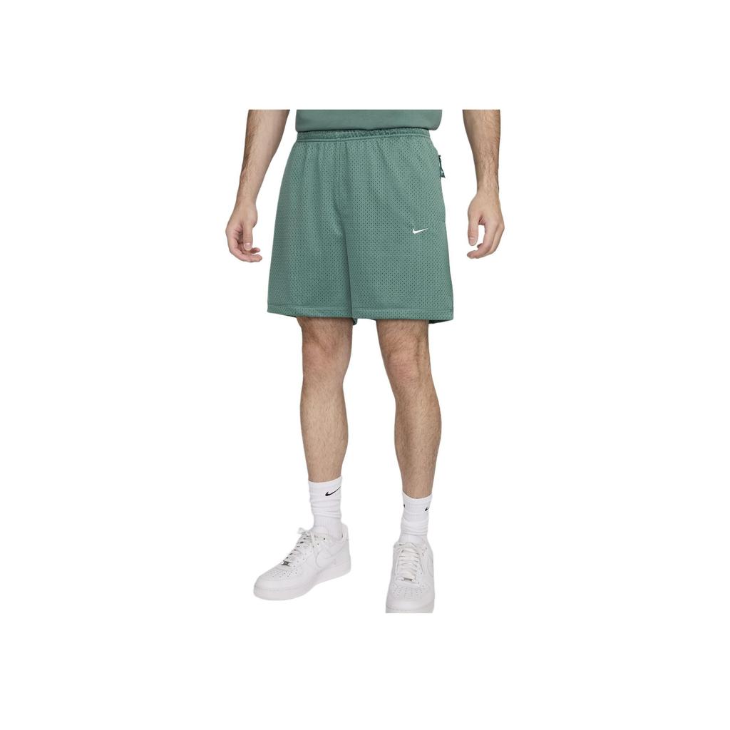 Nike Swoosh Series Brand Logo Mid Waist Comfortable Casual Sports Shorts Unisex Shorts Green FN3905-361
