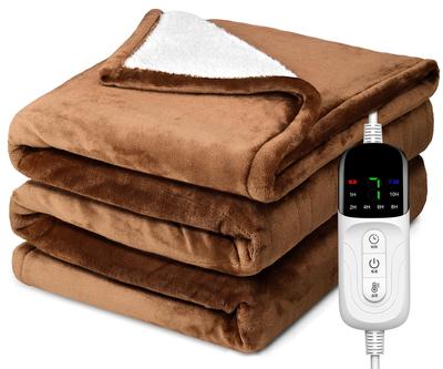 Elettrico può essere utilizzato come una flanella di dimensioni 188 x 130 cm Elettrico elettrico giro veloce temperatura costante antiacaro della polvere temperatura di spegnimento energia di riscaldamento
