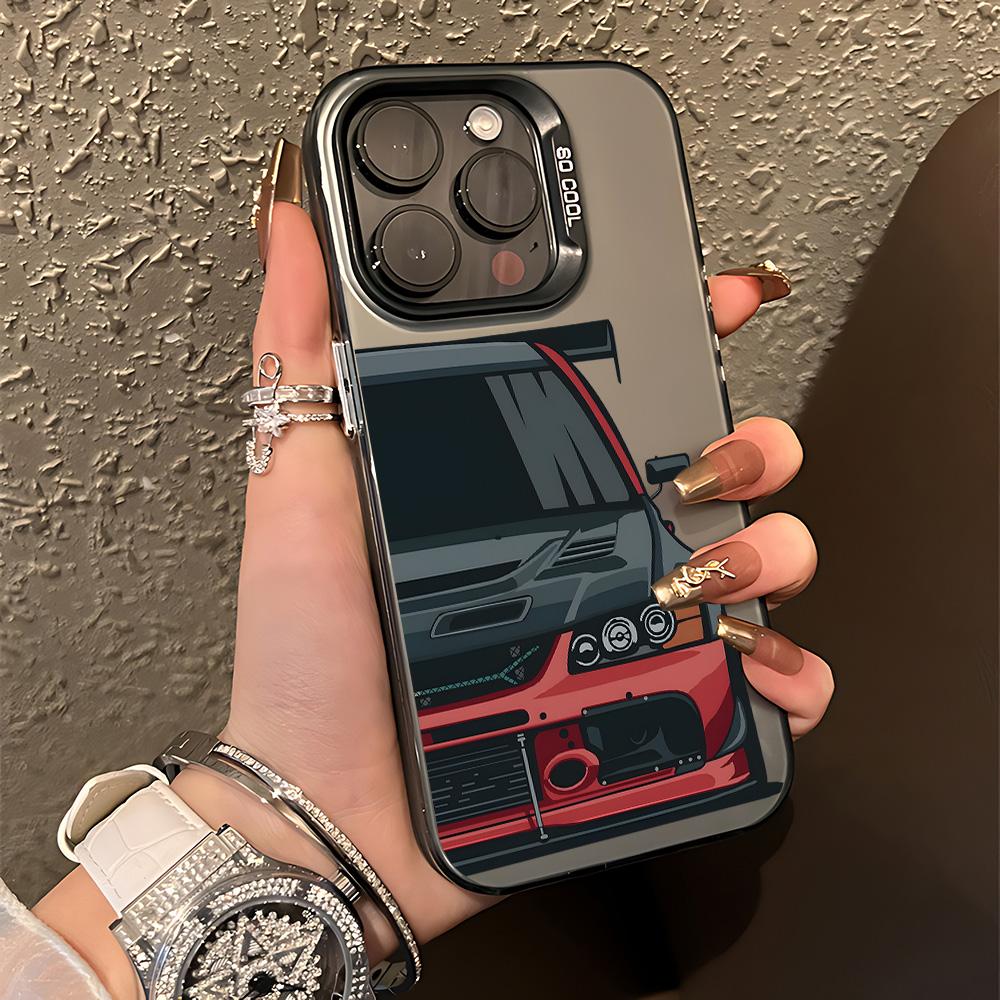 Cool JDM Sports Car Phone Case for Oppo Reno14 Reno13 Reno12 Reno11 Reno10 Reno8 Reno7 Reno6 F T Pro Plus 4G 5G Matte Back Cover