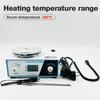 2L 0-2600RPM Värmande Magnetomrörare Magnetisk Värmeblandare Temperatur Hastighetskontroll Värmeplatta Laboratorieutrustning EU-kontakt