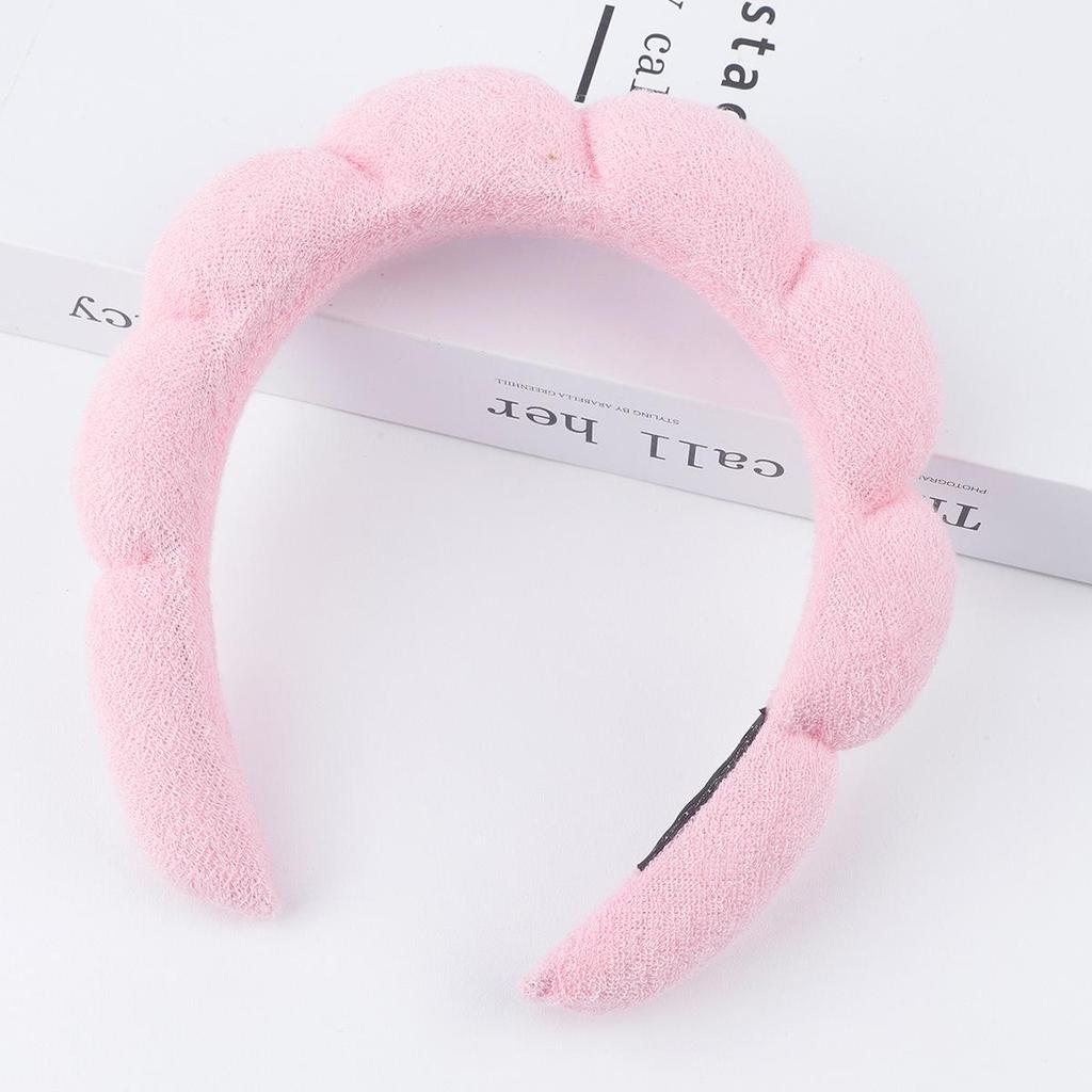 Non-slip Velvet Headband for Makeup Removal and Face Wash