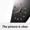 Minimalist Wall Clocks Nordic Living Room Decoration Wall Clocks Elegant Ornaments Clock Luxury Light Clock Design with Hands
