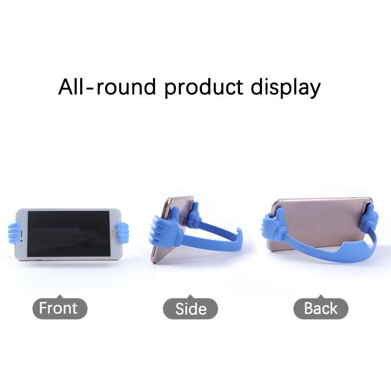 Thumbs Up Cell Phone Holder For Desk, Universal Flexible Cell Phone Stand For Tablet Holder, Cellphone Holder Stand