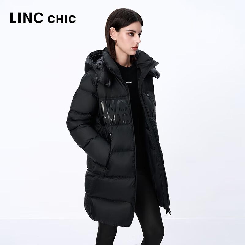 Jinyujie Women's Mid-Length Stand Collar Puffer Down Jacket