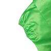 Plus Size Women Summer V Neck Short Batwing Sleeve Splits Baggy Satin Party Long Dress