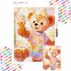 Duffy Bear Ice Cream Diamond Painting Mosaic Diamond Art Painting Kit Handmade Diy Home Decoration