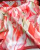 Women S Elegant Printed Silk Like Square Scarf Sun Protection Shawl