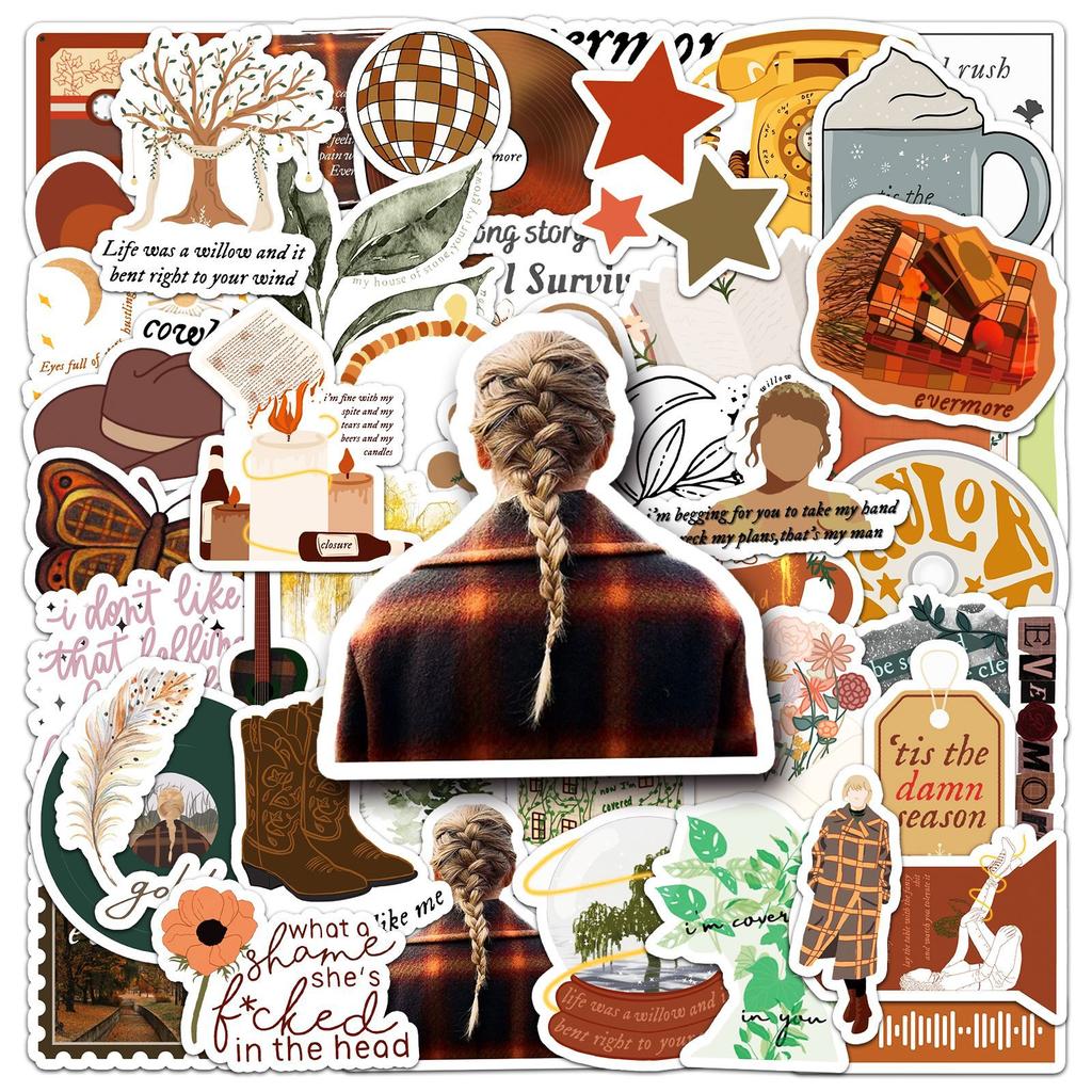 Fun Sticker Pack For Water Bottles, Luggage, Laptop, And Phone Case Decoratio