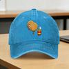 Pooping Potatoe Lässige Baseballkappe Sommer Trucker-Hut Sonnenschutz Laufen Hippie Hip Hop Hüte FeUnisex Unisex yk Lustige Baseballkappen