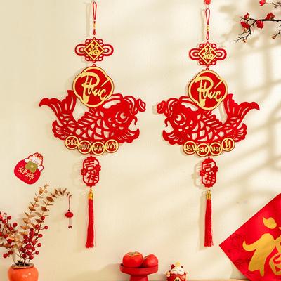 Vietnamese New Year Tassels Hanging Pendants Spring Festival Hanging Ornament Door Wall Hanging Decor New Year Home Decoration