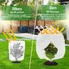 Fruit Tree Netting Bird Protection with Zipper & Drawstring, Garden Bird Netting Protective Cover Nets, Insect Mesh Net