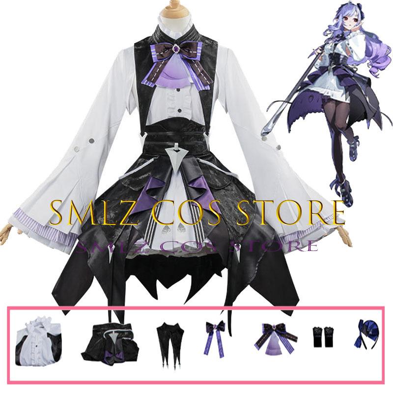 Spel ZZZ Vivian Banshee Cosplay Zenless Zone Zero Vivian Kostuum Pruik Jurk Outfit Pak Halloween Feest Kleding voor Vrouw Prop L gray