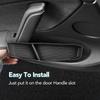 For Tesla Model Y 2025 Juniper Launch Door Side Storage Box Front Rear Model 3 Door Storage Organizer Tray Travel Accessories