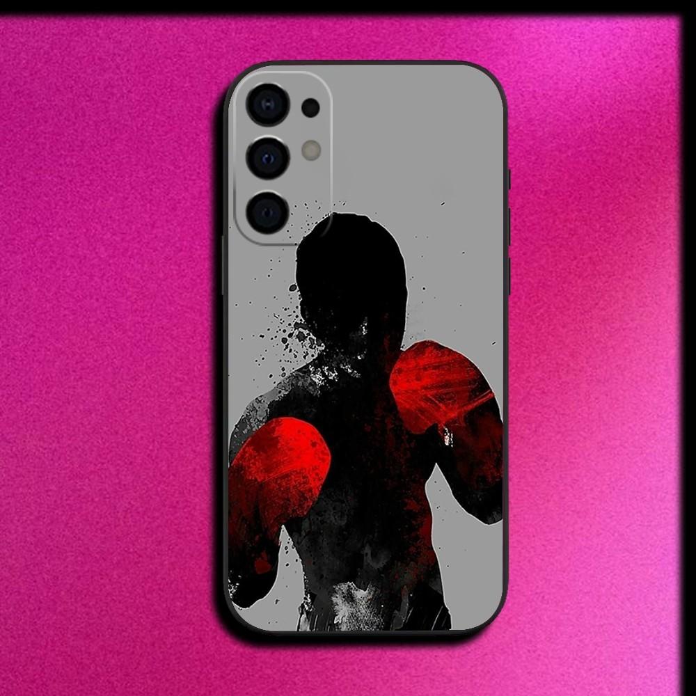 Boxing Gloves Phone Case For Samsung S25,S24,S21,S22,S23,S30,Ultra,S20,Plus,Fe,Lite,Note,10,9,5G Black Cover