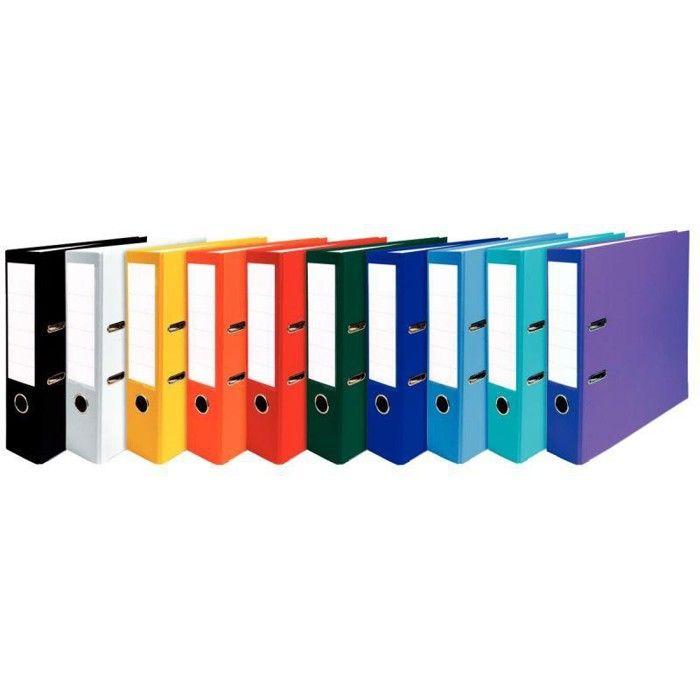 Classeur à levier a4 dos 5 cm lilas exacompta