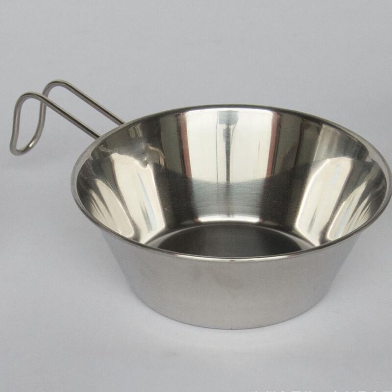 NuFeng Foldable 304 Stainless Steel Picnic Bowl 14x9x6 cm