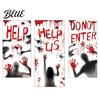 Bathroom Safe Halloween Decor Blood Window Stickers Clear Patterns Waterproof And Scratch-Resistant Clings Decals Removable Stickers for Home Living
