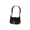FILA Solid Color Commuter Fashion Synthetic Leather Underarm Bag Shoulder Bag Crossbody Bag Mini Women bags Black F13W237163F-BK