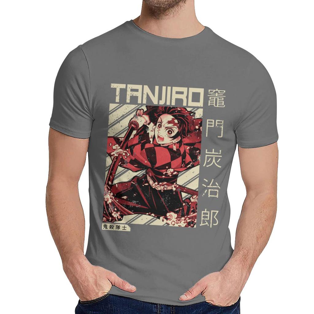 Popular Demon Slayer Kimetsu No Yaiba Anime Shirt Homme Tee Shirt For Man Soft Great T