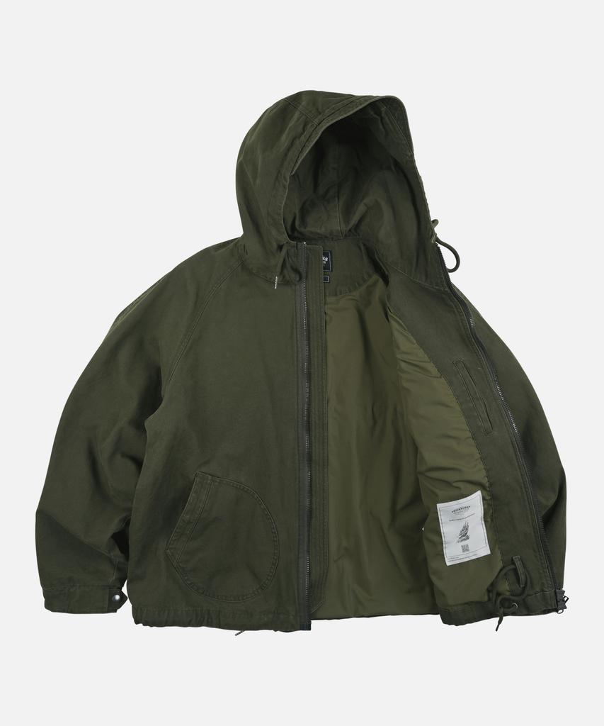 Frizmworks Jungle Cloth Deck Hooded Parka _ Olive