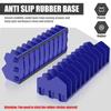 Pliers Organizer Rack with Nonslip Rubber Base 10 Slots Plier Rack Space Saving Plier Cutters Screwdriver, Wrench Tool Organizer