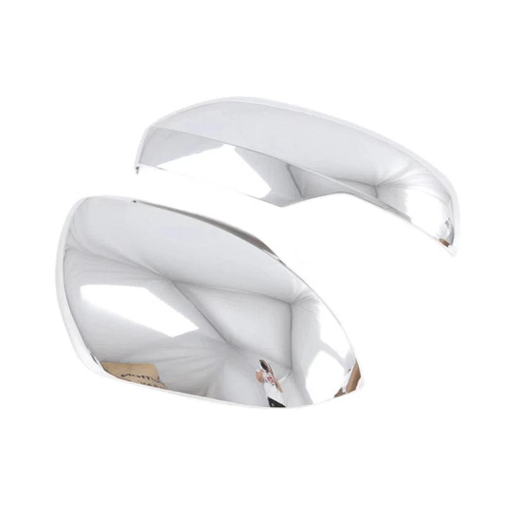 

Для Mitsubishi Montero Pajero Sport 2016- 2x Автомобильная наклейка Крышка зеркала заднего вида Бокового зеркала Колпачок на крыло Внешняя накладка Аксессуары серебряный